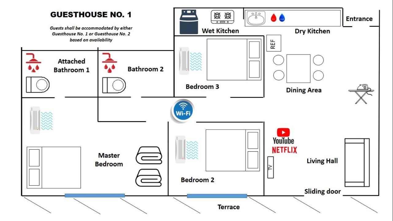 Del'S Guesthouse @ Southville Same Level With Pool Fits 8 バンギ エクステリア 写真